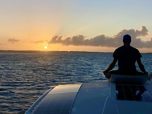 Meditazione a bordo nelle Isole San Blas